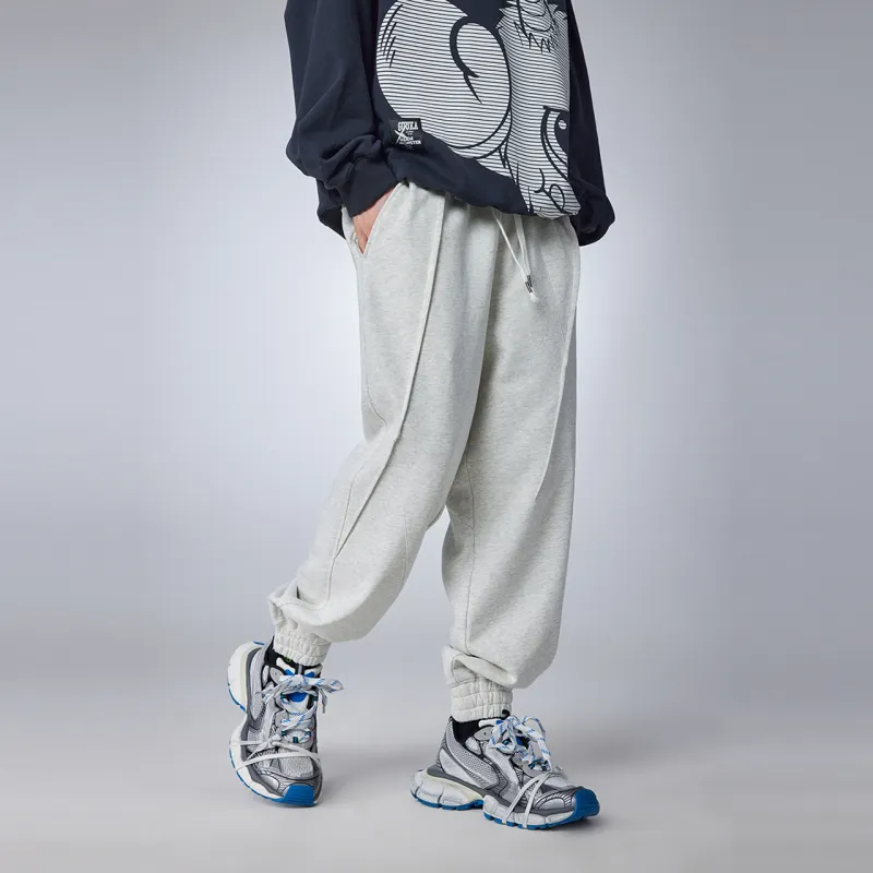 Guuka Sweatpants Men's Floral Apricot-3