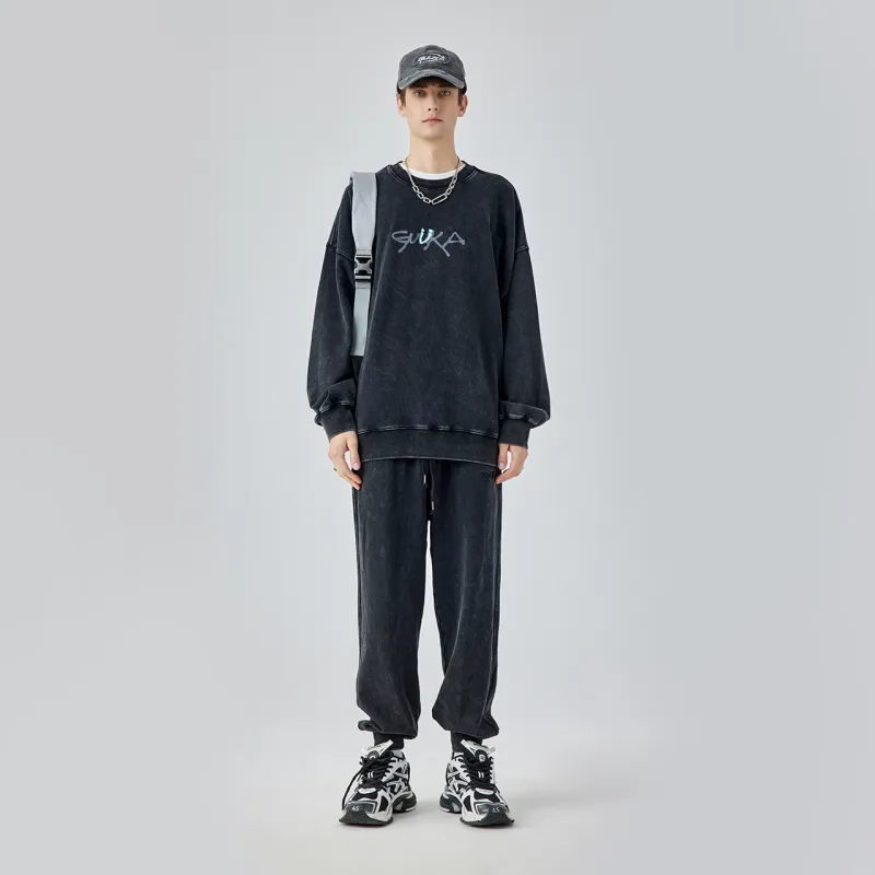 Guuka Casual Pants Unisex 4 Colors Available For Selection-17