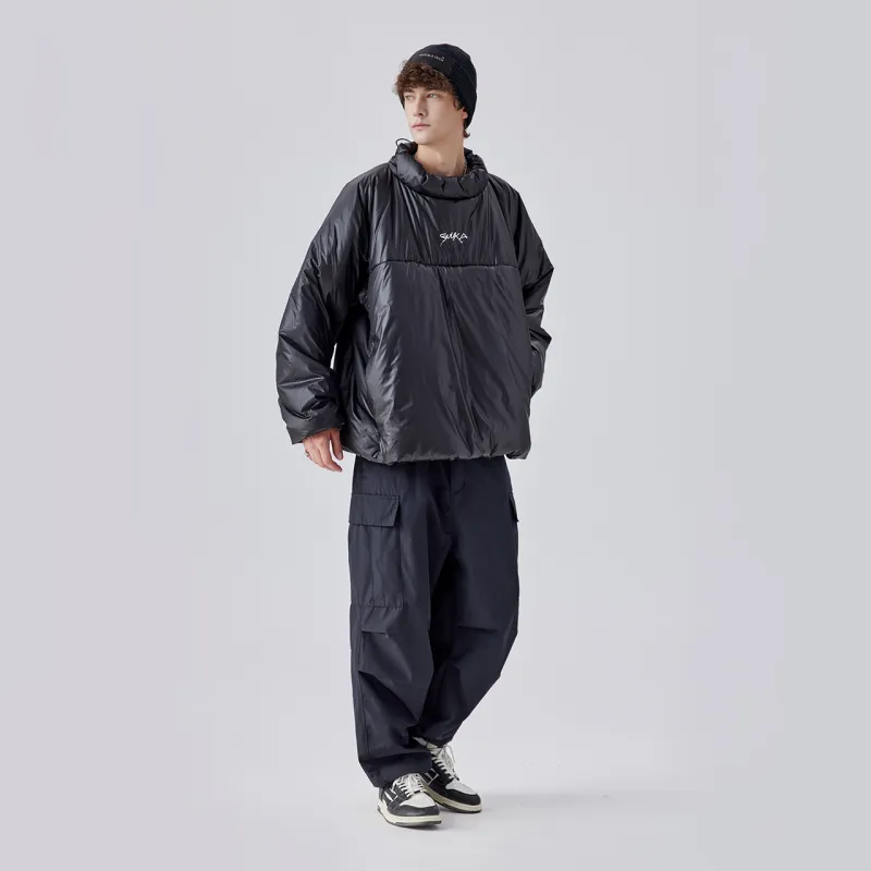 Guuka Pullover Puffer Jacket Men's Black-5