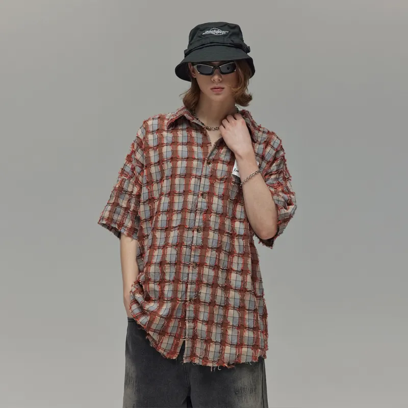 Guuka Shirts Men Orange-7