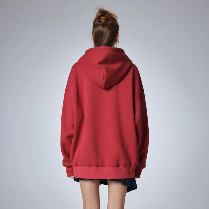 Guuka Sweatshirts Unisex Red-7