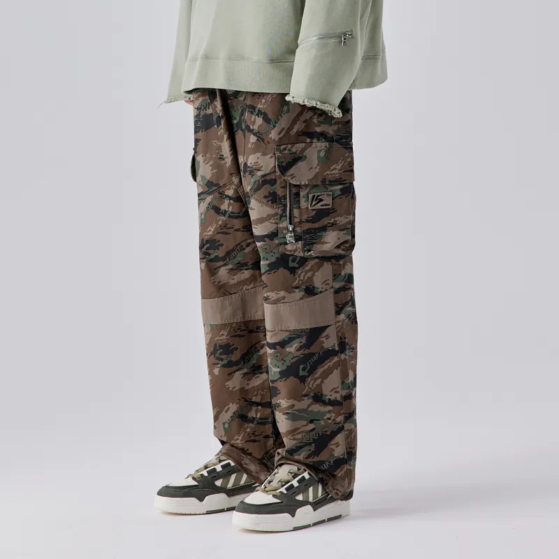 Guuka Casual Pants Men Camouflage-7