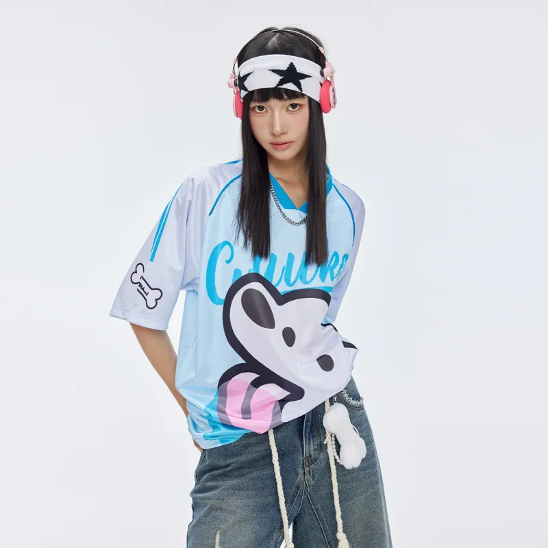 Guuka x Matsui T Shirt Unisex Ice Blue-7