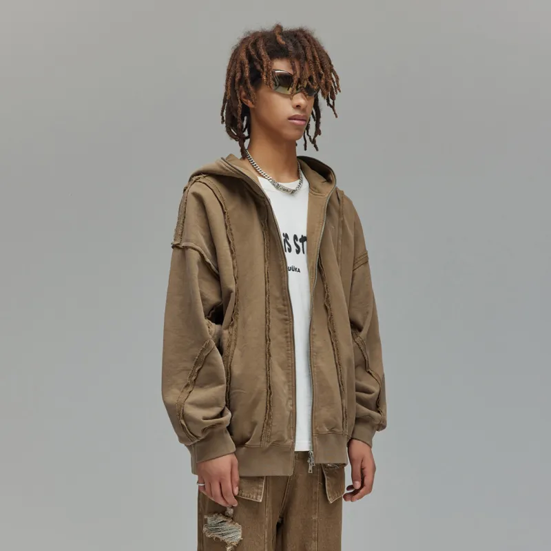 Guuka Sweatshirts Men Khaki-5