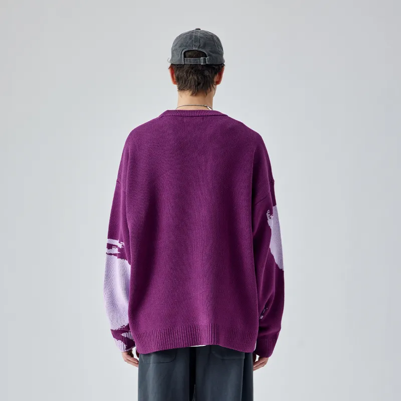 Guuka Knitwear Unisex Purple-5