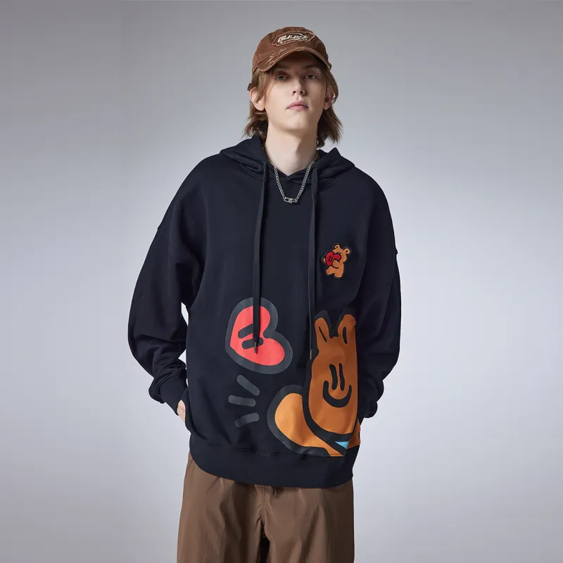 Guuka Bear Embroidered Hoodie Unisex-7