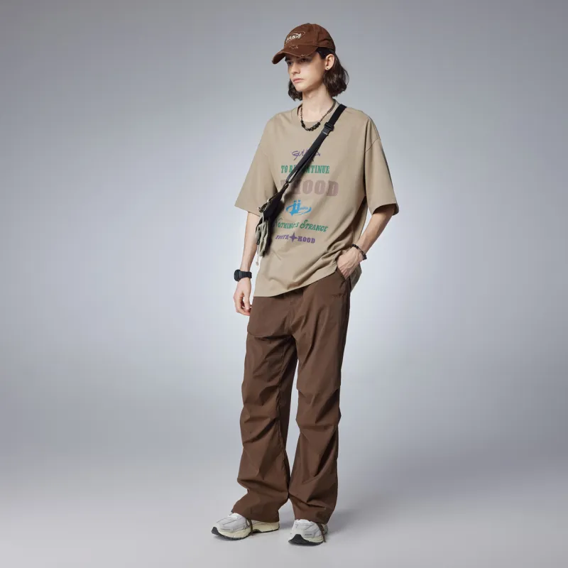 Guuka Cargo Pants Unisex Light Khaki-25