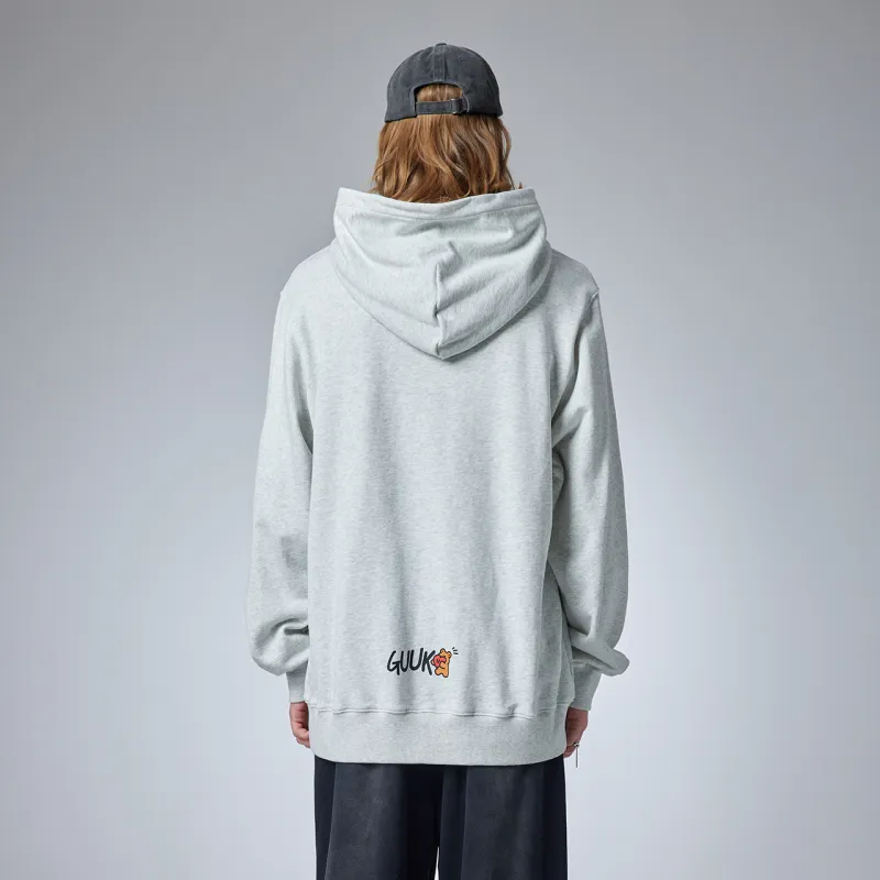Guuka x AGAHO Sweatshirt Unisex Floral Apricot-2