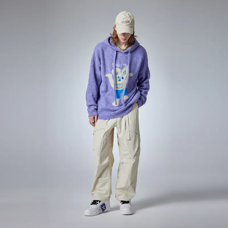 Guuka Sweaters Unisex Purple-6