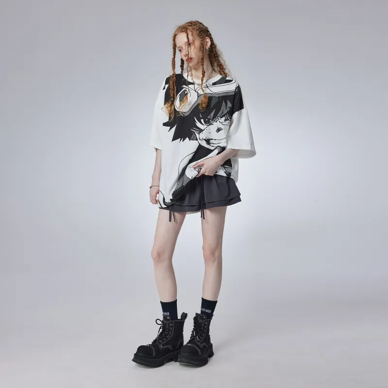 Guuka Short Sleeved T Shirts Unisex Black-12