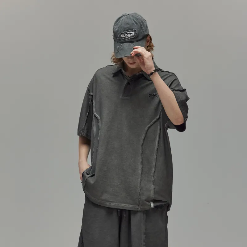 Guuka Polo Shirts Men Gray-6