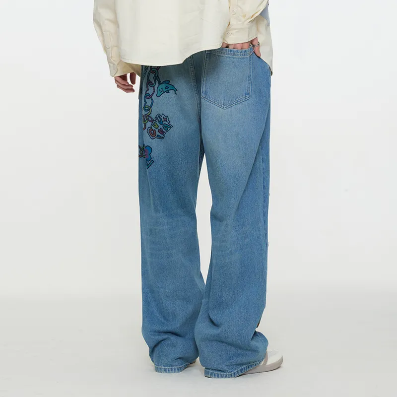 Guuka Jeans Unisex Blue-3
