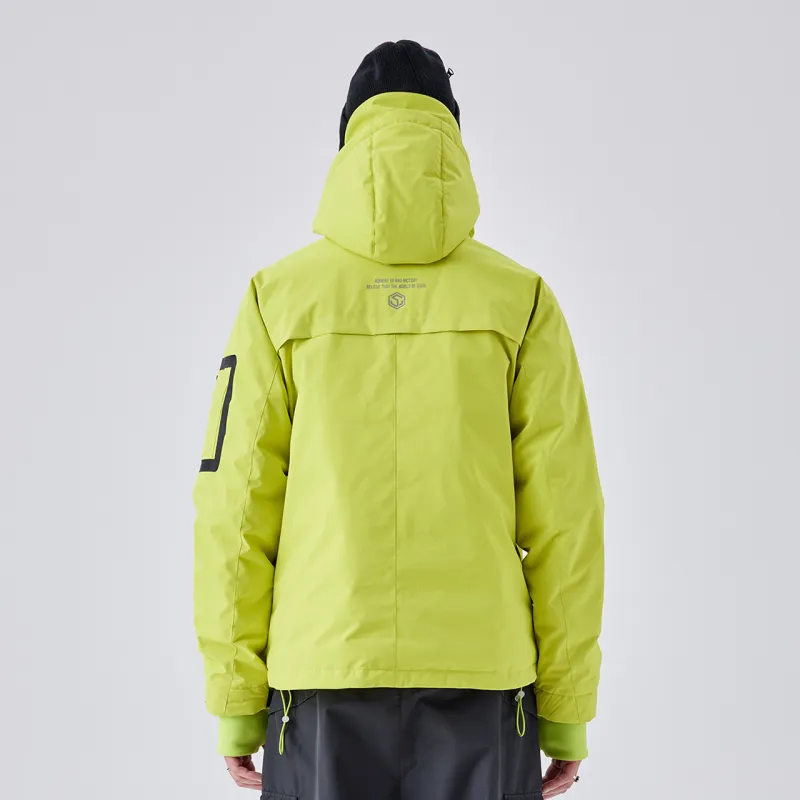 Guuka Down Jacket Men's Neon Green-6