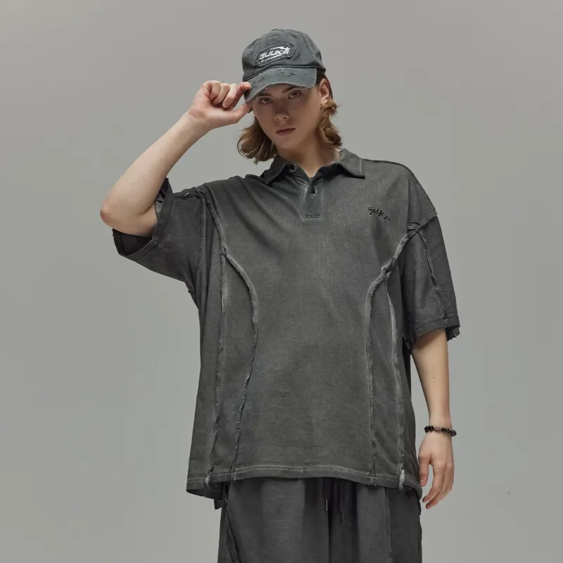 Guuka Polo Shirts Men Gray-7
