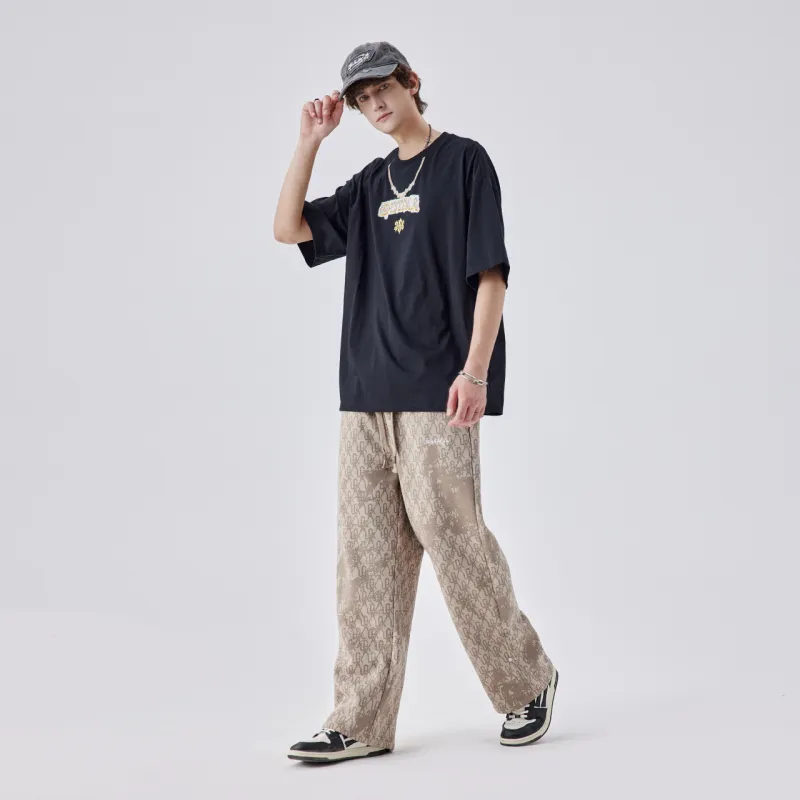 Guuka Short Sleeved T Shirts Men's Black-2