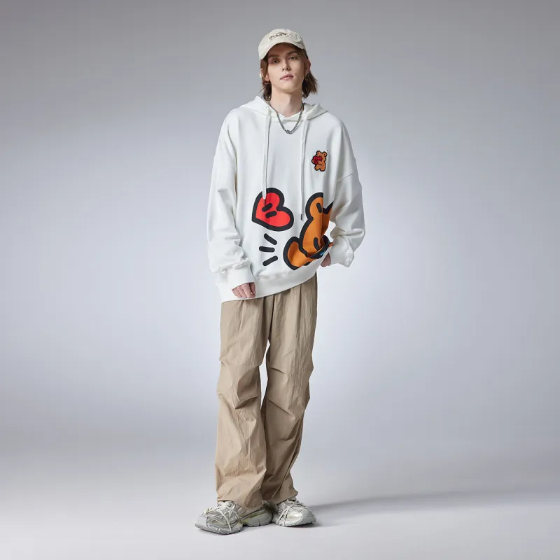 Guuka Bear Embroidered Hoodie Unisex-15