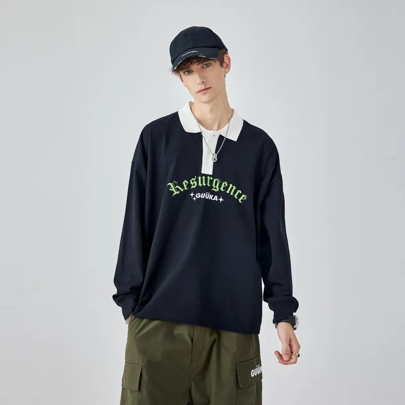 Guuka Polo Shirts Men Black-7