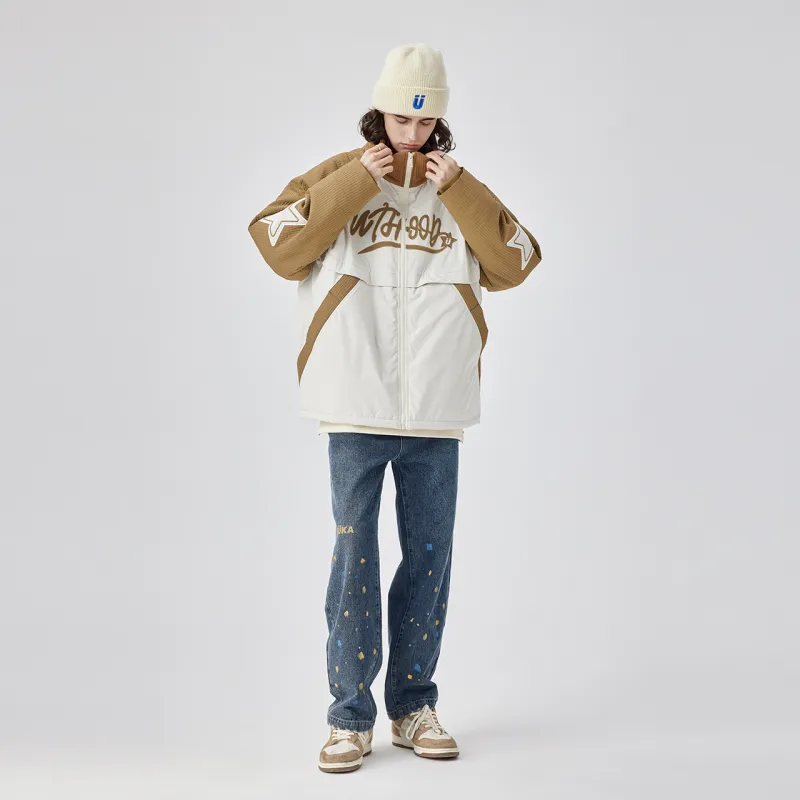 Guuka Puffer Jackets Men Ecru-3
