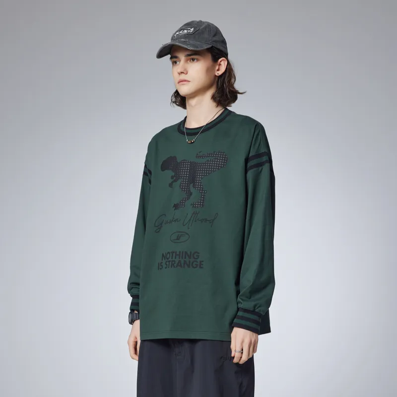Guuka Dinosaur Foam Print Top Unisex-6