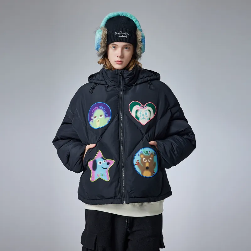 Guuka Down Jackets Unisex Black-6