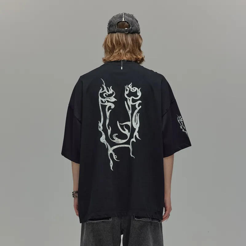 Guuka Short Sleeved T Shirts Unisex Black-5