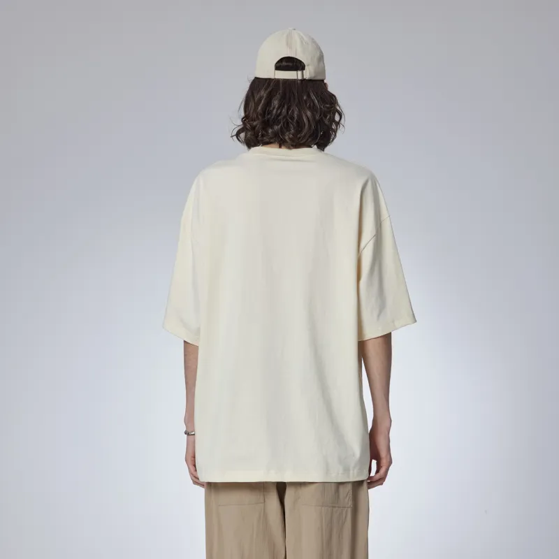 Guuka Short Sleeved T Shirts Men's Custard-5