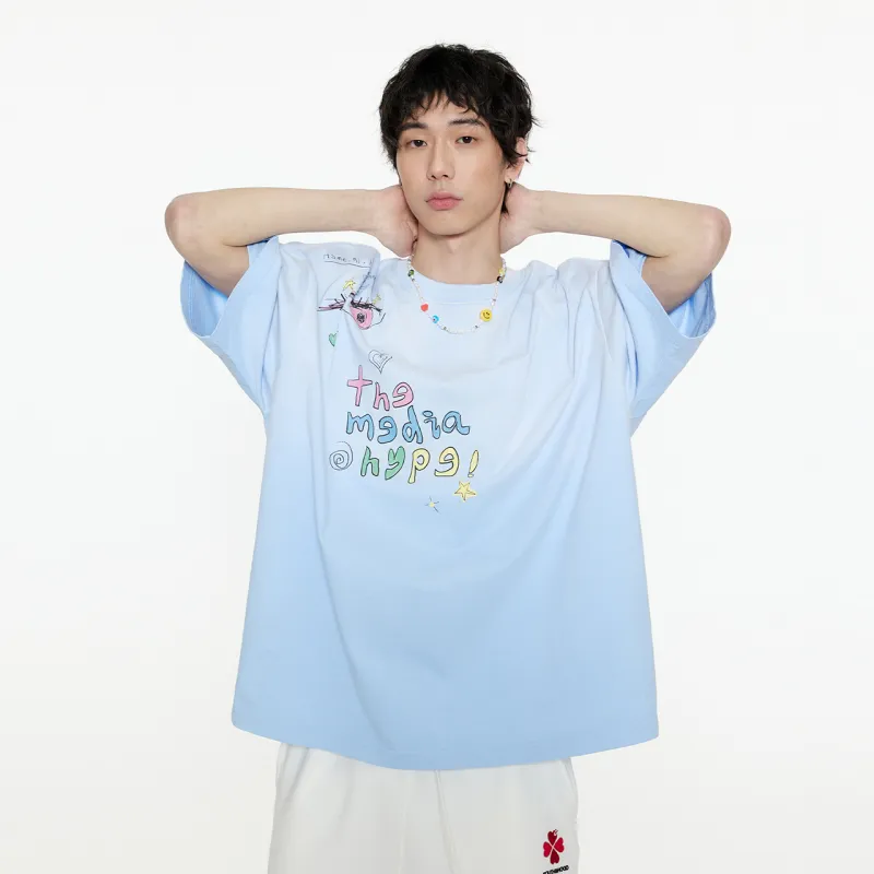 Guuka T Shirts Men Light Blue-6