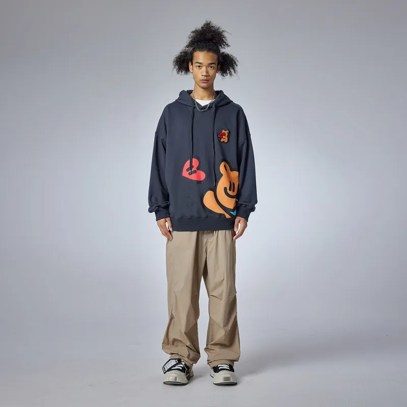 Guuka Bear Embroidered Hoodie Unisex-20