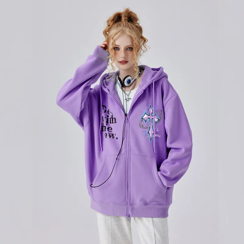 Guuka Sweatshirts Unisex 2 Pack Purple-5
