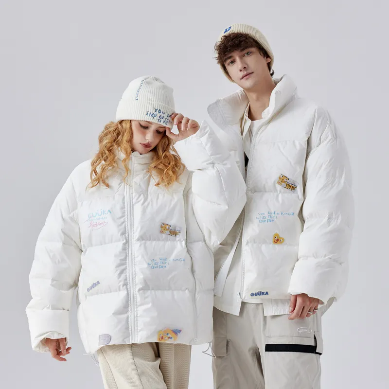 Guuka x Yang Sei St. Children Down Jacket Coat Unisex White-5