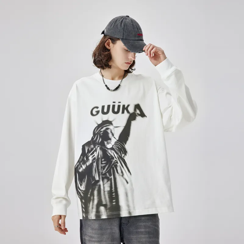 Guuka T Shirts Unisex White-4