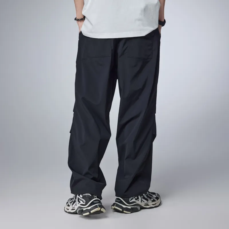 Guuka Cargo Pants Unisex Black-3