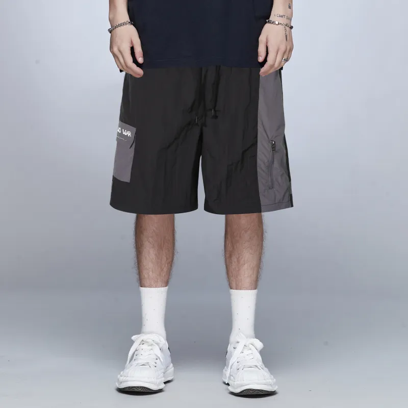 Guuka Cargo Shorts Men Black-3