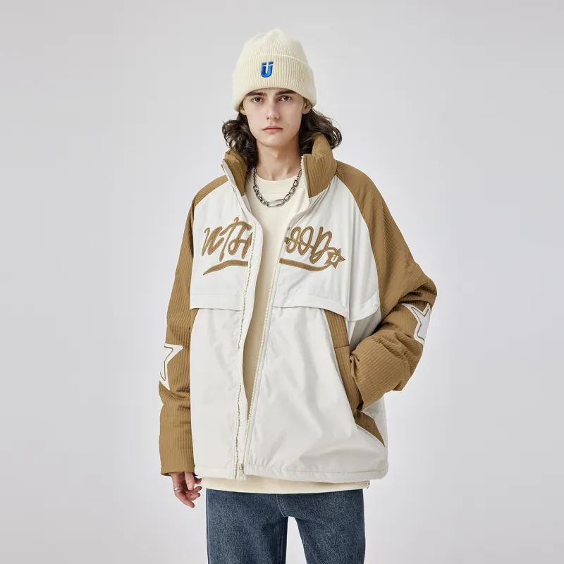 Guuka Puffer Jackets Men Ecru-7