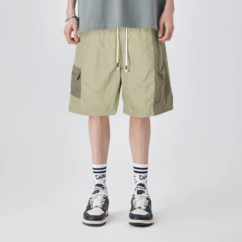 Guuka Cargo Shorts Men Light Green-3