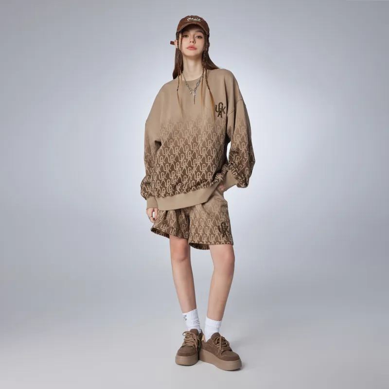Guuka Sweatshirt Unisex Dark Coffee-3