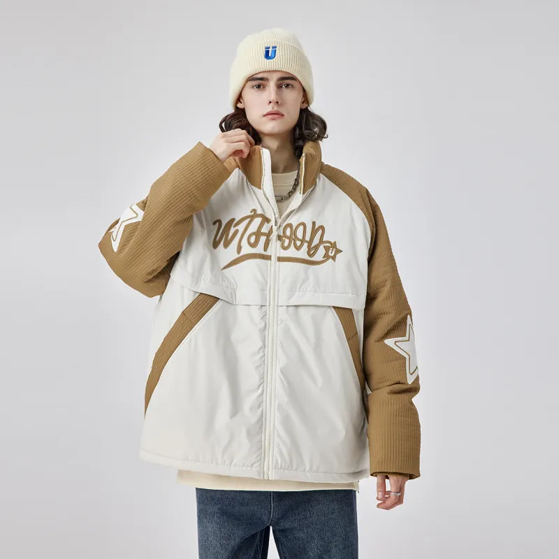Guuka Puffer Jackets Men Ecru-4