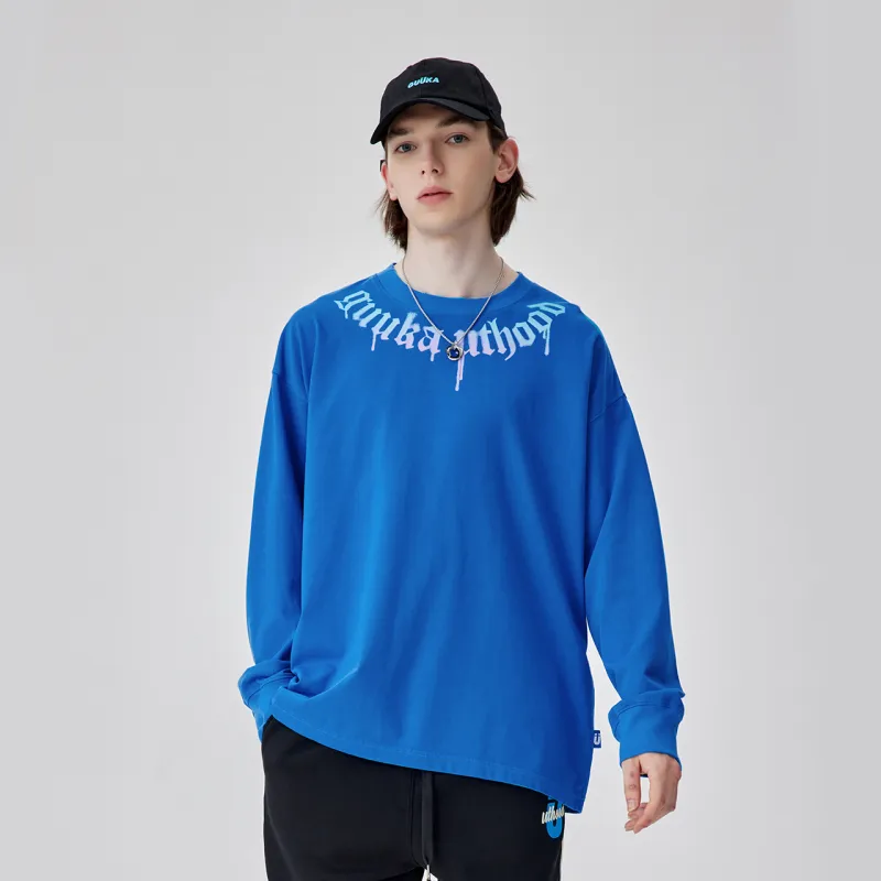 Guuka T Shirts Unisex 2 Pack Sapphire Blue+White-2