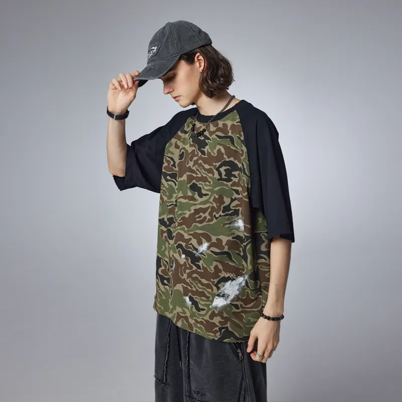 Guuka T Shirts Men Army Green-7