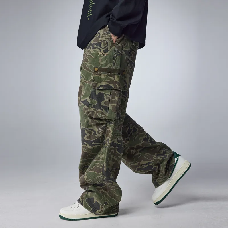 Guuka Cargo Pants Men-12