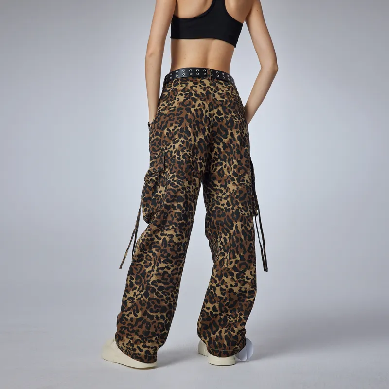 Guuka Casual Pants Unisex Coffee-2