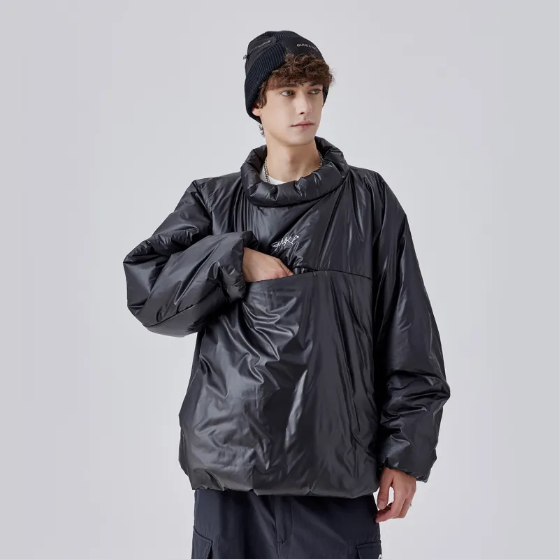 Guuka Pullover Puffer Jacket Men's Black-6
