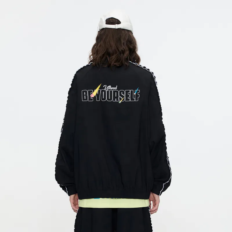 Guuka Jackets Coats Unisex Cream White-5