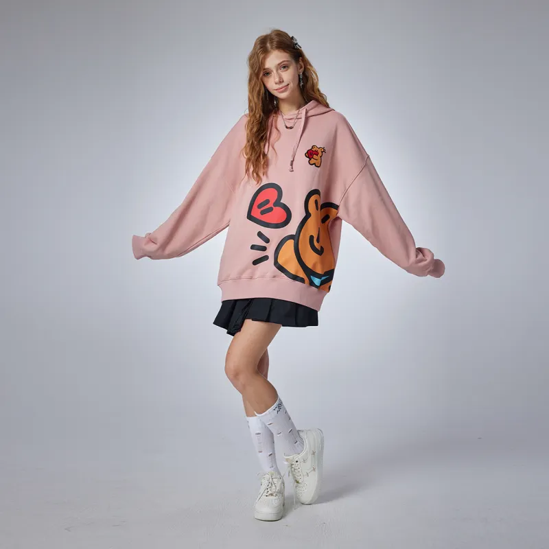 Guuka Bear Embroidered Hoodie Unisex-31