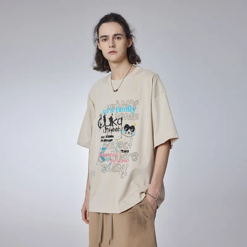 Guuka Short Sleeved T Shirts Unisex Black-30