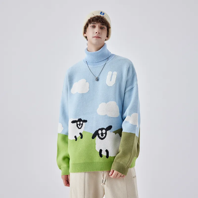 Guuka Knitwear Unisex Blue-4