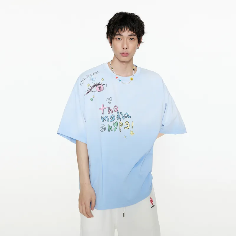 Guuka T Shirts Men Light Blue-3