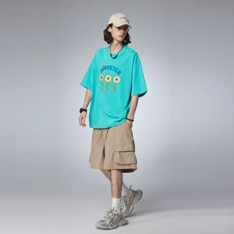 Guuka Short Sleeved T Shirts Men's Light Green-4