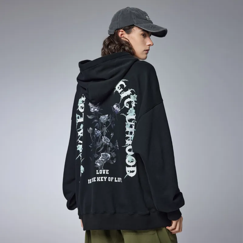 Guuka Heavyweight Hoodie Men's Cotton Unisex White-14