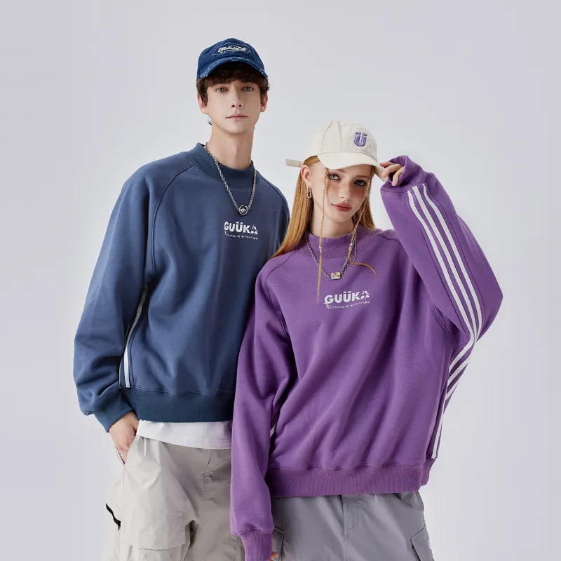 Guuka Sweatshirts Unisex Dusty Purple-7
